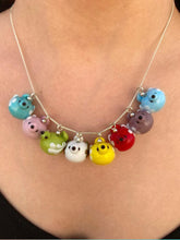 Load image into Gallery viewer, Statement Handmade Glass Bird Collection Necklace
